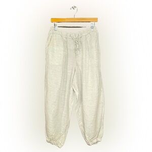 Lane Bryant 14/16 Linen Blend Jogger Pant